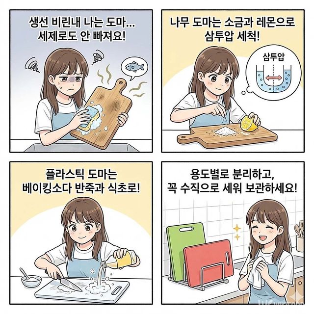 4컷 만화. / 위키푸디