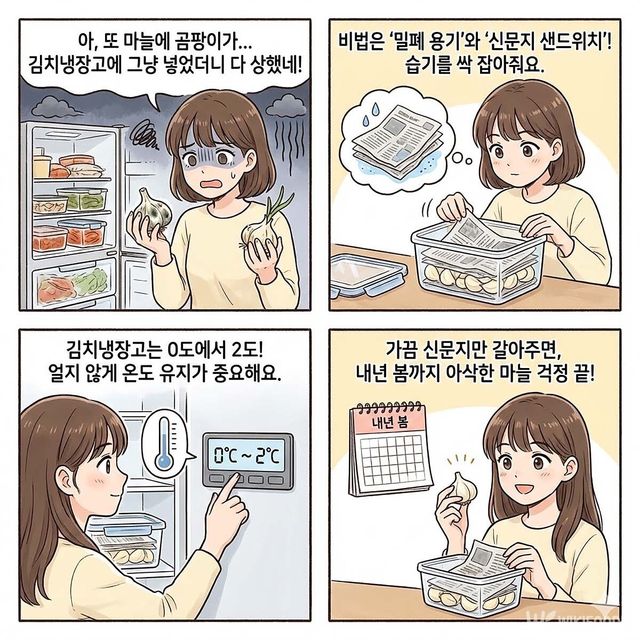 4컷 만화. / 위키푸디