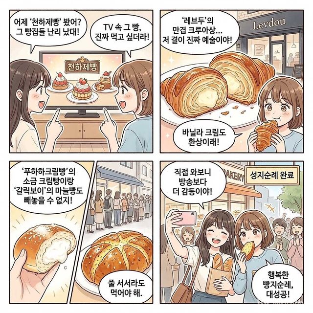 4컷 만화. / 위키푸디