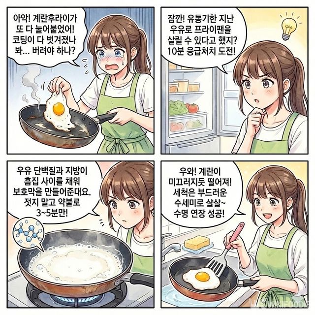 4컷 만화. / 위키푸디