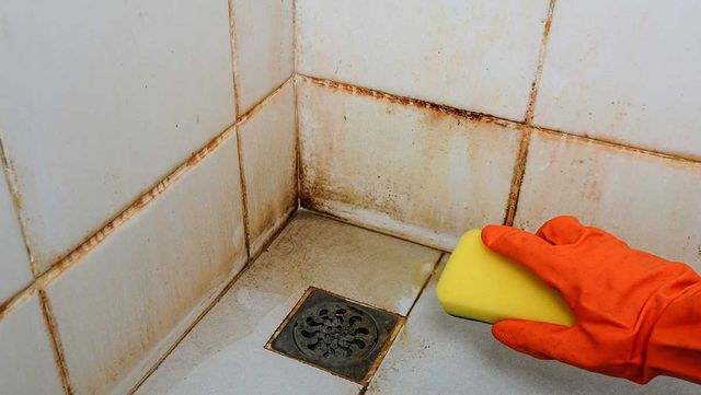 낡은 더러운 욕실 바닥과 줄눈. / Oasishifi-shutterstock.com