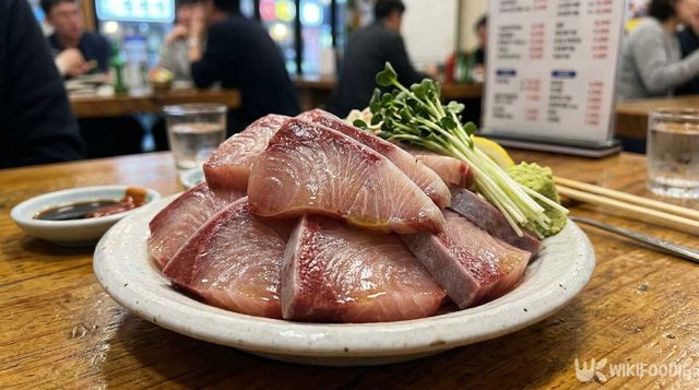 싱싱한 자연산 방어회.