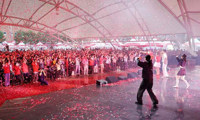 괴산빨간맛페스티벌 콘서트. / 한국관광콘텐츠랩