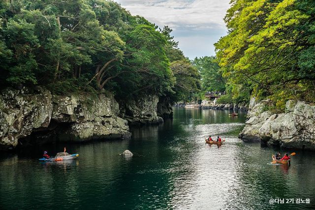 쇠소깍. / 출처 한국관광공사