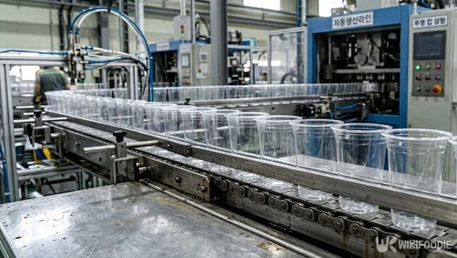 플라스틱 공장. 이해를 돕기 위해 AI 이미지 생성 프로그램으로 만든 참고 사진입니다. / 위키푸디