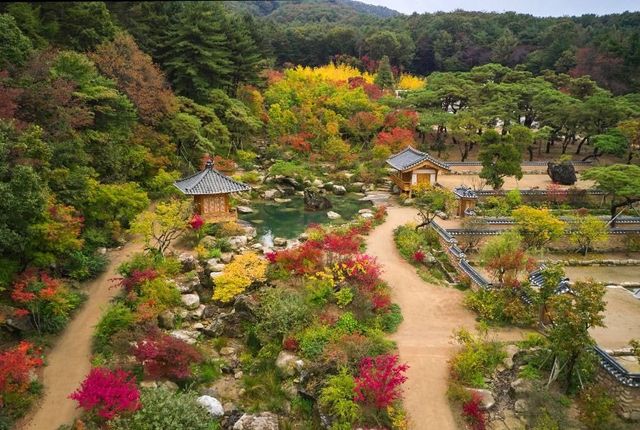 양평 메덩골정원의 한국정원 전경. /&nbsp;출처 양평메덩골정원 공식 홈페이지