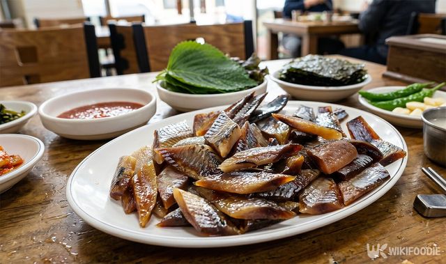 청어로 만든 과메기. / 위키푸디