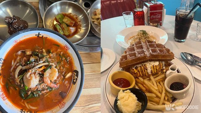 강릉 초당 순두부 짬뽕, 리틀다이너 치킨 와플 샌드위치 / 위키푸디