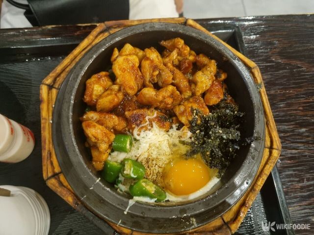 솔솥 인천스퀘어원점 치즈 닭갈비 솥밥. / 위키푸디