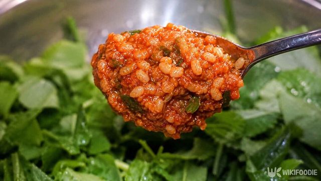 편스토랑 이정현 생열무비빔밥 만드는 법. / 위키푸디