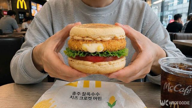 충주 찰옥수수 치즈 크로켓 머핀. 기사 이해를 돕기 위해 AI로 생성한 사진. / 위키푸디