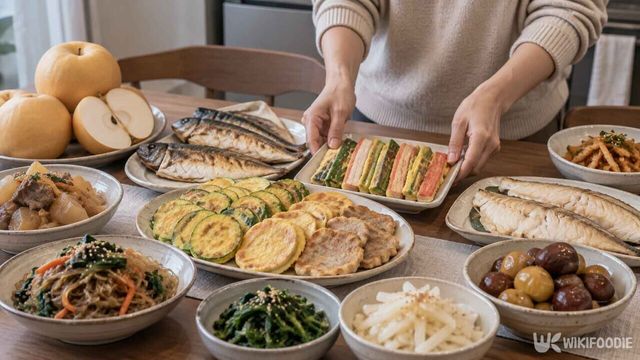 추석 차례상을 준비하는 한 가정집의 모습. / 사진=위키푸디