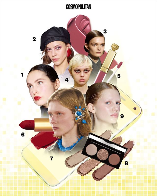 1 chiara boni 2 emporio armani 3 fendi 4 vivetta 5 에버키스 소프트 매트 리퀴드 립스틱 205 에펙션 5만1천원 Dolce&Gabbana. 6 루즈 아 레브르 매트 립스틱 509 로소 앙코라 6만3천원 Gucci Beauty. 7 sunnei 8 에센셜 아이 섀도우 트리오 #스모키 플럼 6만8천원대 Bobbi Brown. 9 anteprima