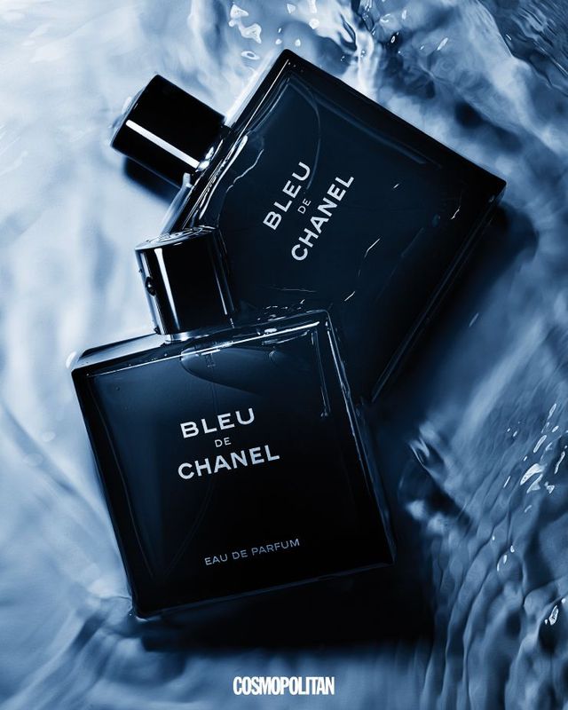 (위부터)블루 드 샤넬 오 드 빠르펭 100ml 20만3천원, 블루 드 샤넬 오 드 뚜왈렛 100ml17만6천원 모두 Chanel.