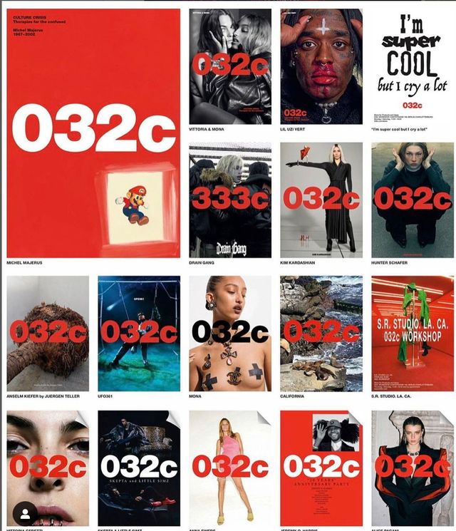 인스타그램 @032c