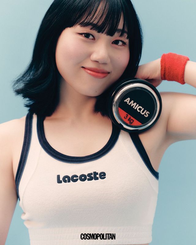 브라톱 Lacoste. 아대 스타일리스트 소장품.
