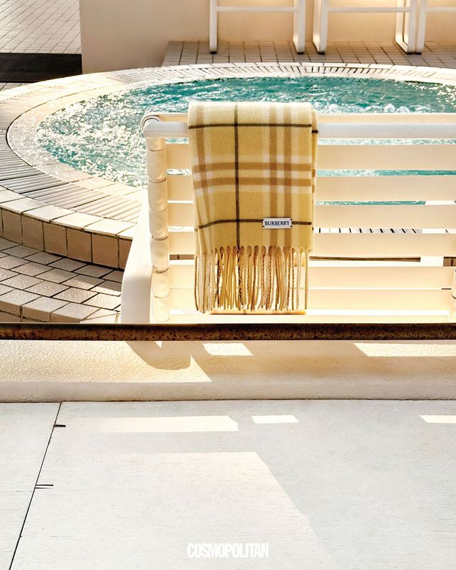 울 머플러 가격미정 Burberry.