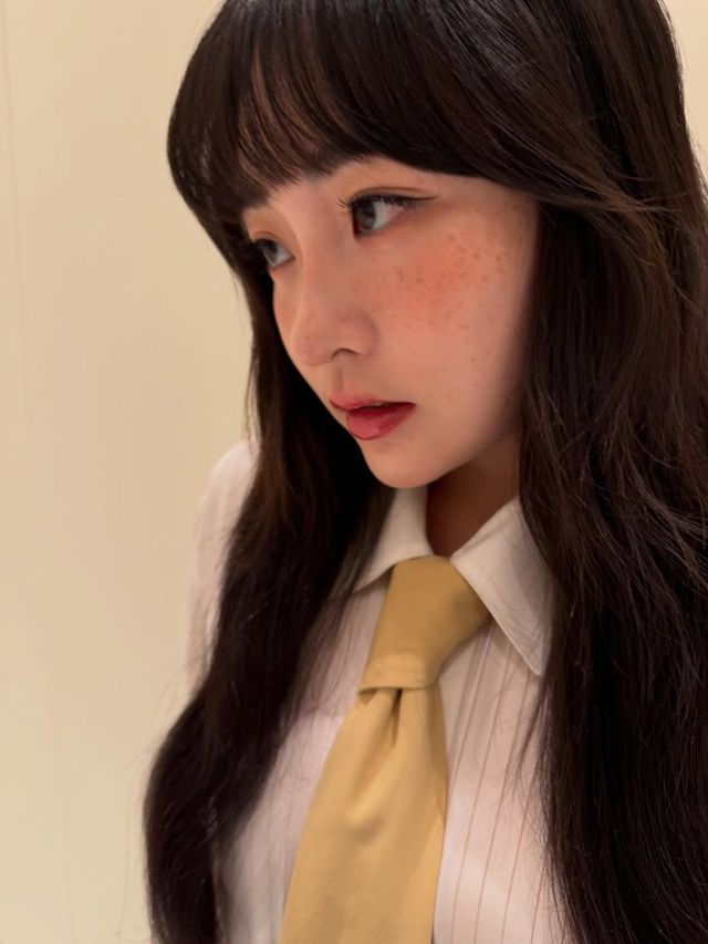 김민하 가을 패션 @minhakim__