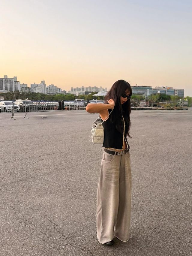 제니 와이드 팬츠 @jennierubyjane