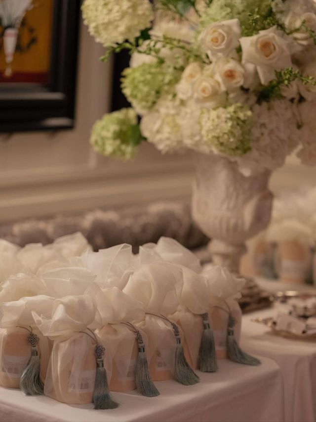 한국의 미를 담은 결혼식 답례품. 인스타그램 @heydahye