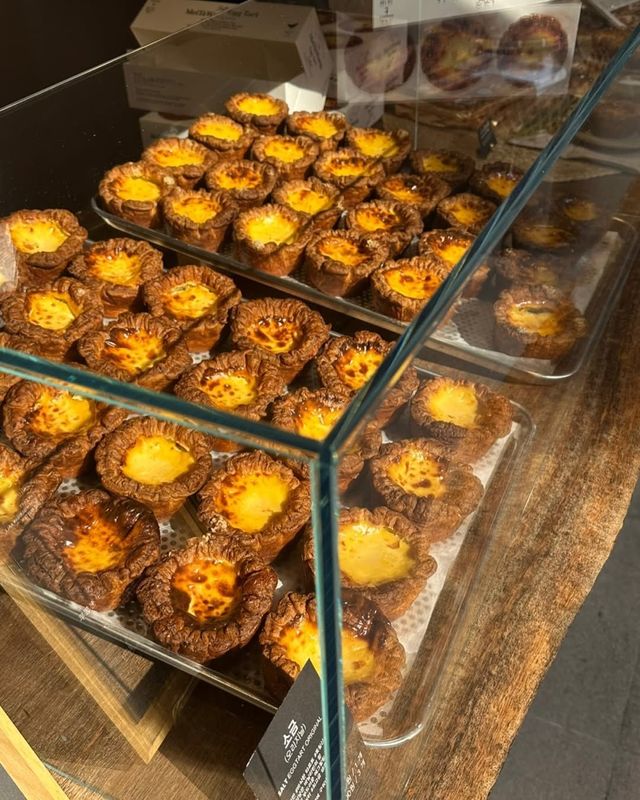 소금 에그타르트가 특징인 메이타왕. 인스타그램 @meitawang