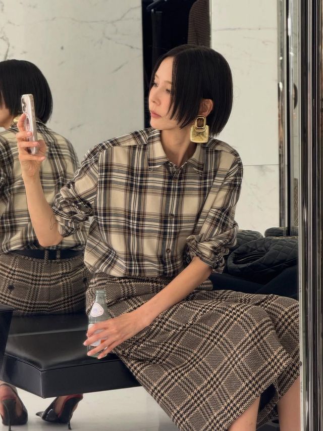 김나영 스커트 패션 | 인스타그램 @nayoungkeem 