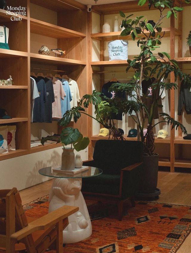 상하이 쇼핑 루트 '먼데이 슬리핑 클럽' | 인스타그램 @mondaysleepingclub 