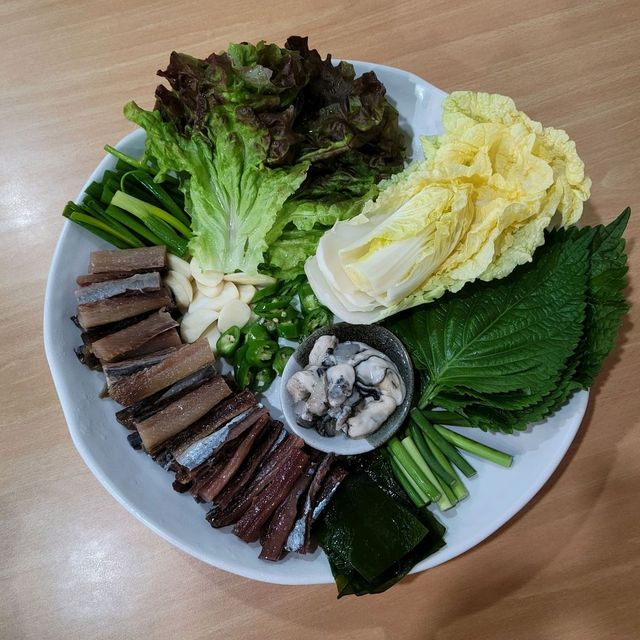 해물명가 구룡포의 과메기. 네이버지도 해물명가 구룡포 업체 등록 사진