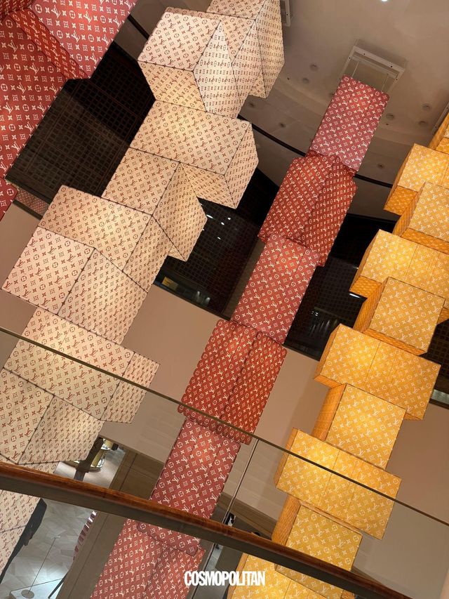 거대 한지 랜턴