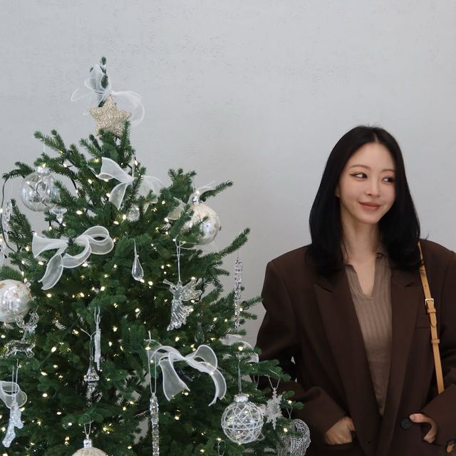 한예슬 연말 패션 | 인스타그램 @han_ye_seul 