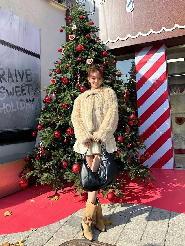 아이들 민니 연말 패션 | 인스타그램 @min.nicha 