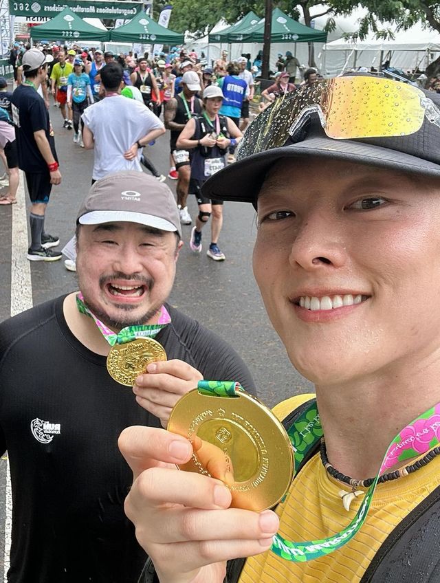 장기용 마라톤 | 인스타그램 @jaejunkang