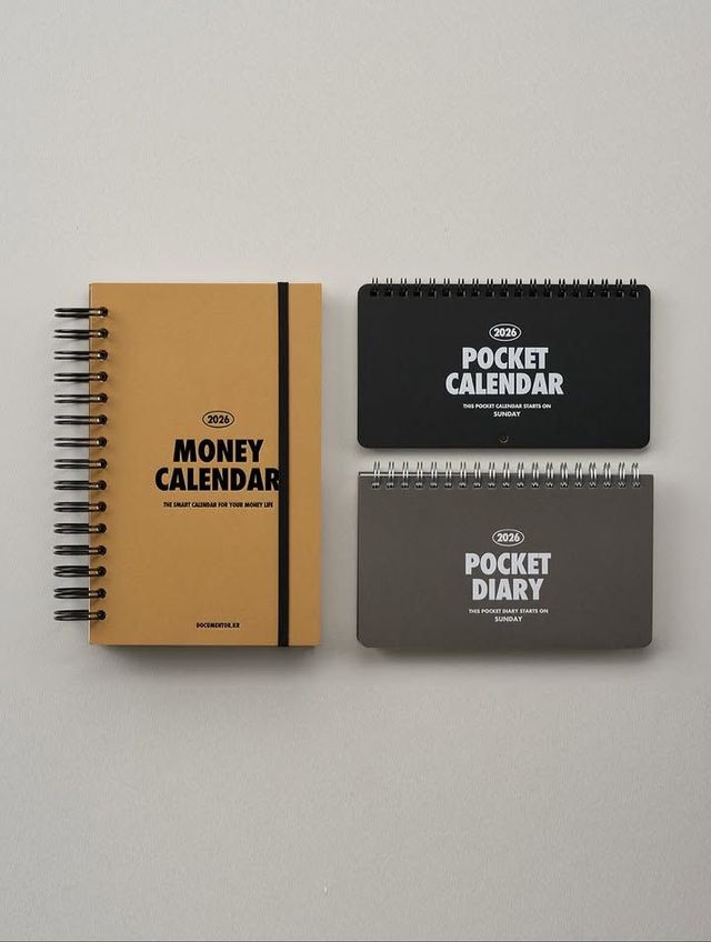 도큐멘토 2026 다이어리 | @documentor.kr