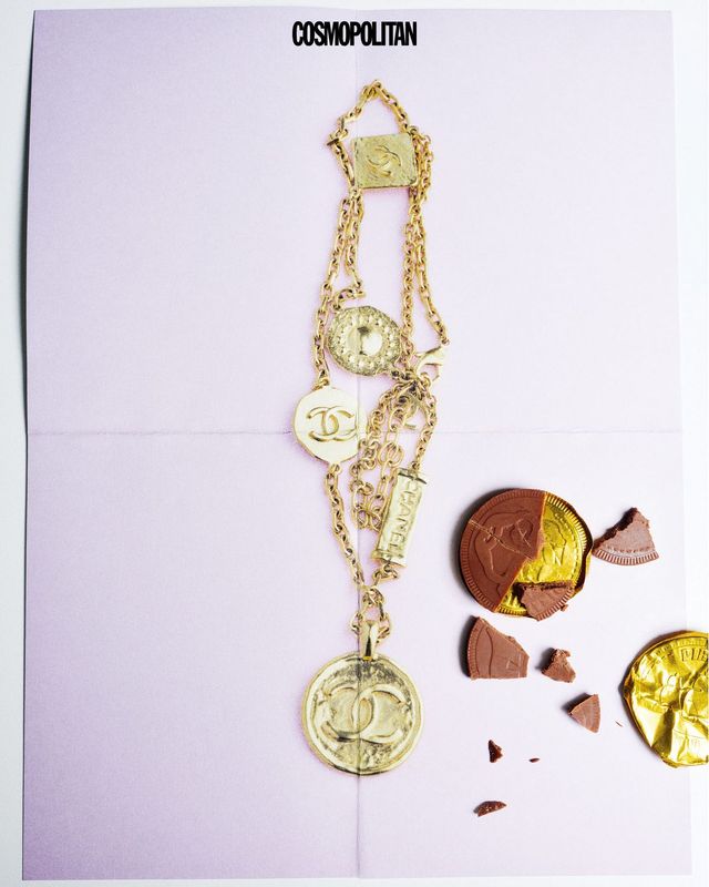 메탈 네크리스 가격미정 Chanel.