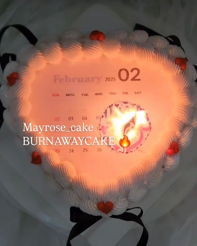 인스타그램 @mayrose_cake