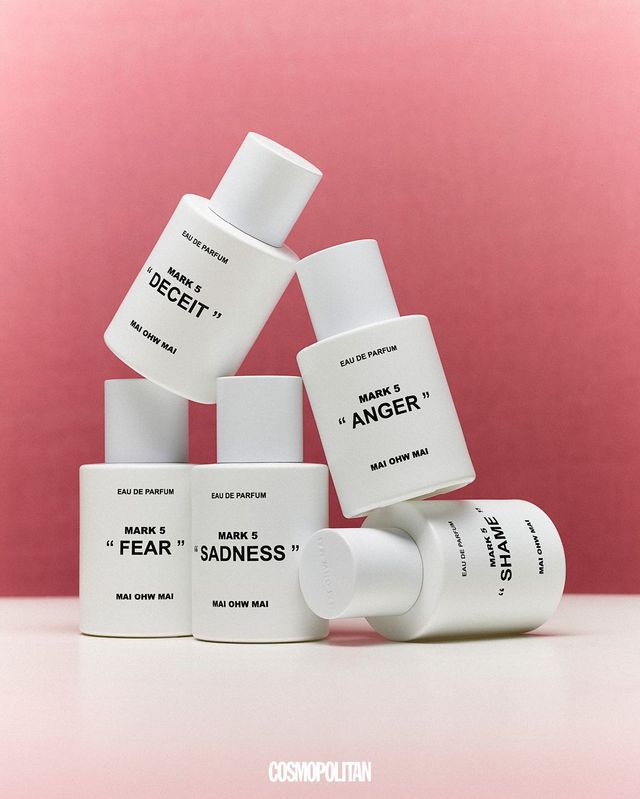 마크파이브 퍼퓸 #피어, #디시트, #앵거, #셰임, #새드니스 50ml 각각 12만8천원 모두 Mai Ohw Mai.
