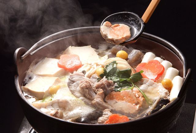 이바라키현에서 골프 투어 후 즐길 수 있는 미식의 세계. 산스이의 안코우 나베.