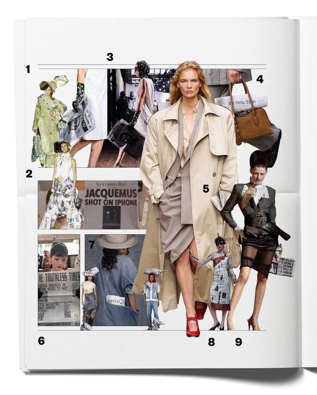 1 JOHN GALLIANO 2001 S/S 2 DIOR 2000 S/S 3 MOSCHINO 4 STELLA MCCARTNEY 5 STELLA MCCARTNEY 6 MIU MIU 7 KAPITAL 8 PATRIZIA PEPE 9 DILARA FINDIKOGLU 2024 F/W