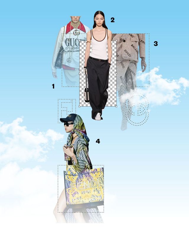 1 GUCCI 2018 S/S 2 GUCCI 2025 S/S 3 GUCCIxBALENCIAGA 2021 F/W 4 FENDI BY VERSACE 2022 S/S