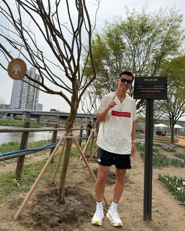 러닝 트렌드와 ‘지속 가능성’이라는 가치가 만난 클라랑스 가든 II의 ‘런데이’.