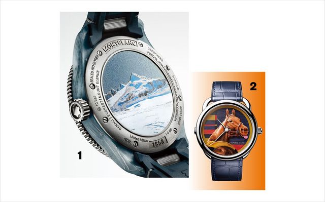 1 MONTBLANC 2 HERMÈS