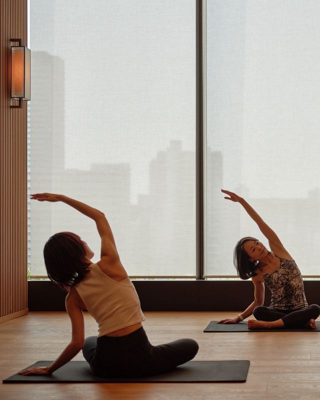 다양한 웰니스 프로그램이 마련돼 있다.