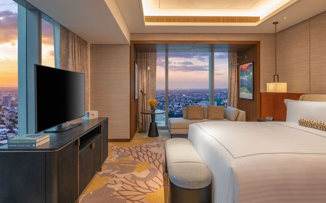 스카이 스위스 객실. 