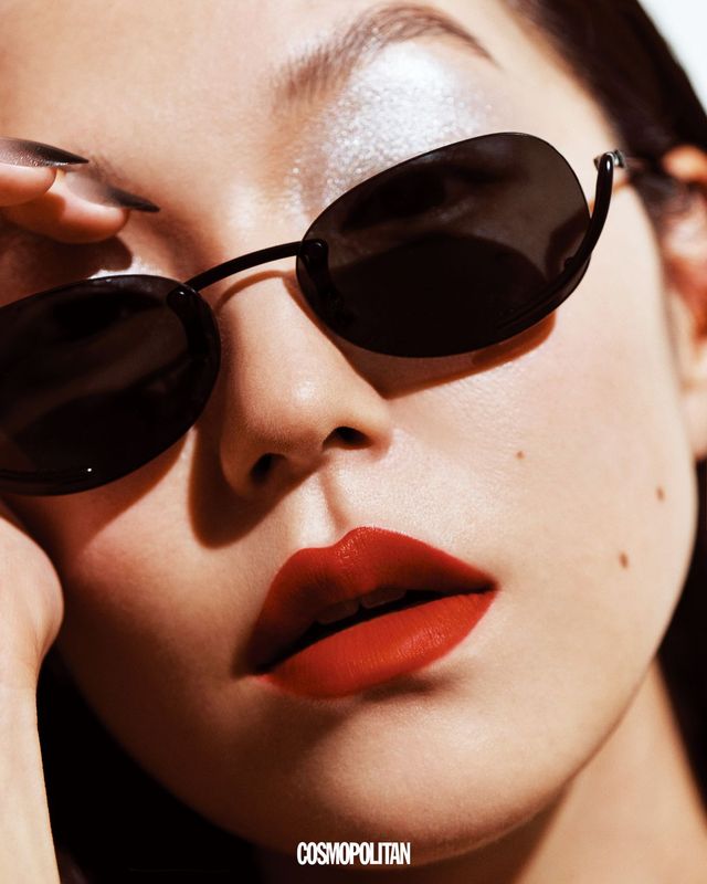 하프 프레임 선글라스 40만원 Diesel.