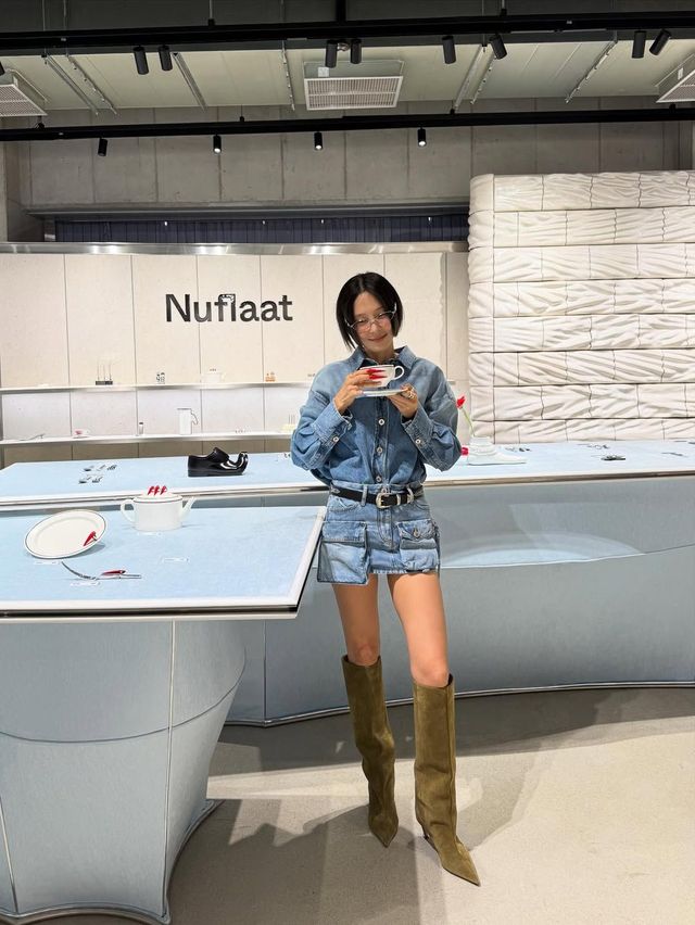 김나영 가을 부츠 스타일 @nayoungkeem