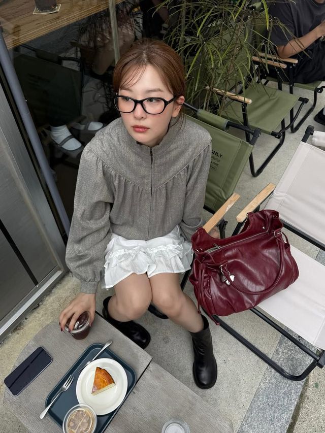 슬기 가을 부츠 스타일 @hi_sseulgi