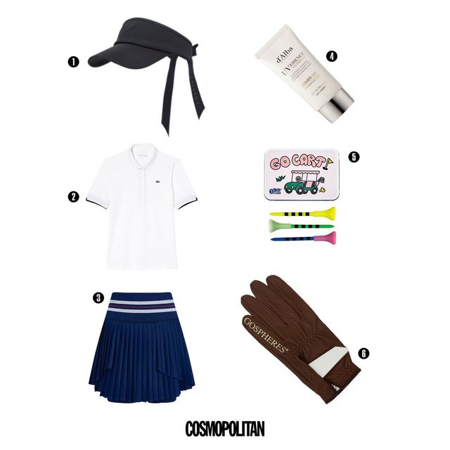 1 3만원대 Callaway Golf. 2 14만9천원 Lacoste. 3 13만9천원 Fila. 4 워터풀 톤업 선크림 SPF 50+ PA++++ 3만6천원 d’Alba. 5 1만원 Oddsocks. 6 4만5천원 Gospheres.