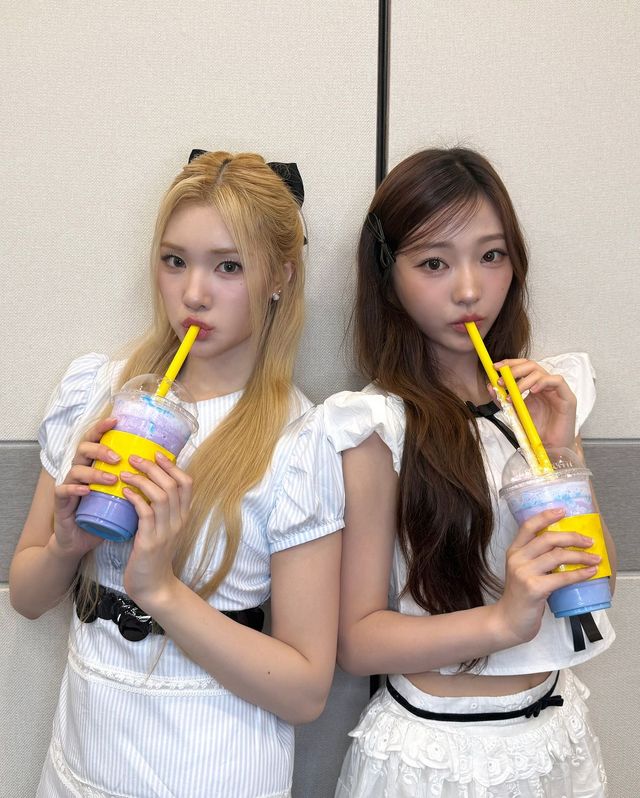 한쪽 앞머리를 핀으로 고정해 깻잎머리를 만든 하츠투하츠 스텔라 @hearts2hearts