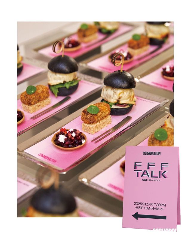 현장을 찾은 독자들을 위해 준비한 케이터링.