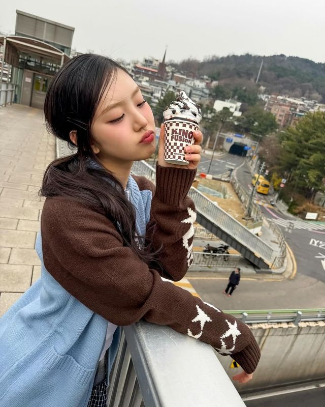 포니테일에도 잘 어울리는 깻잎머리 인스타그램 @kiiikiii